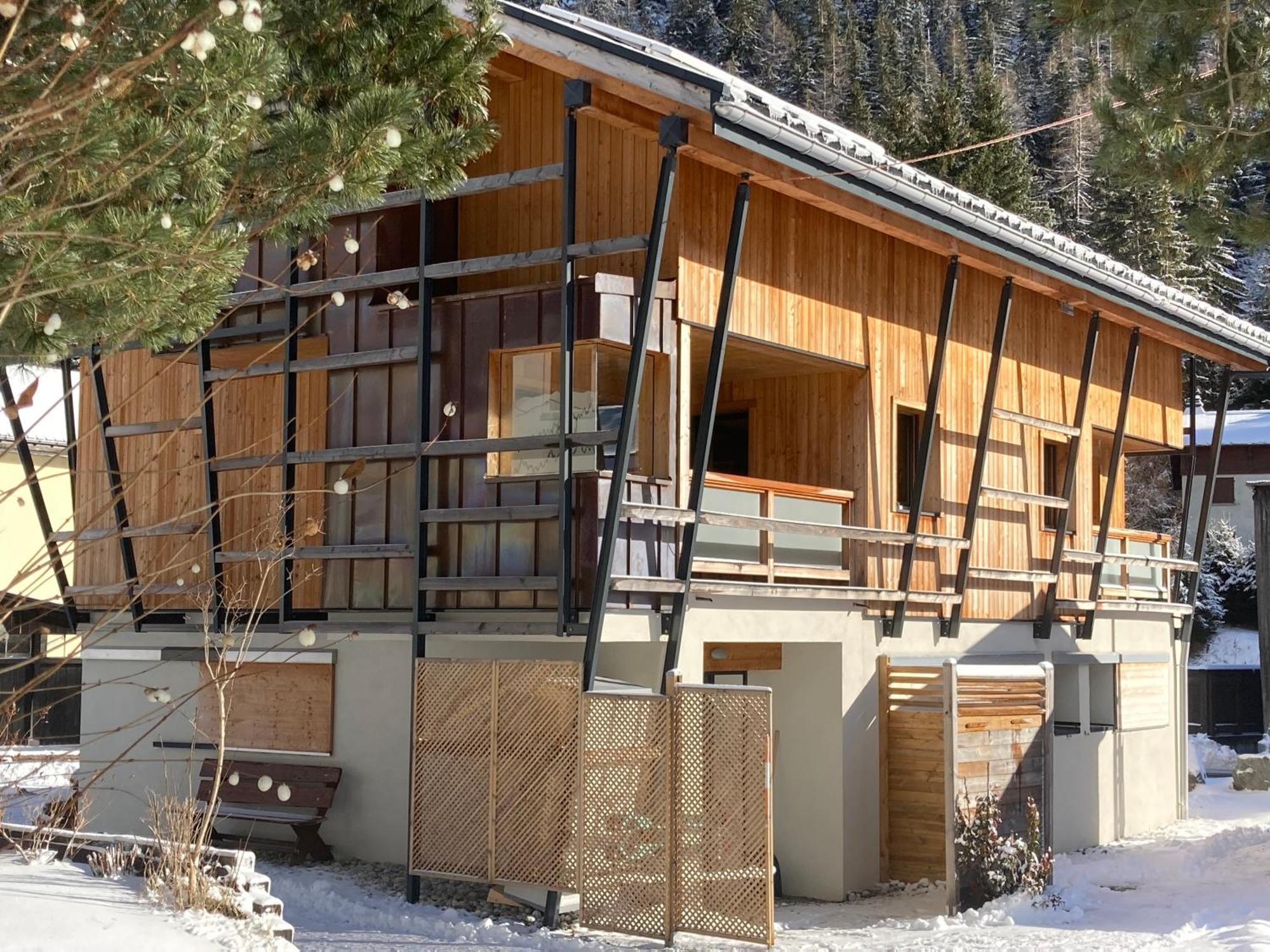 Chalet Walser A Vallorcine 13 Kms Chamonix France Экстерьер фото
